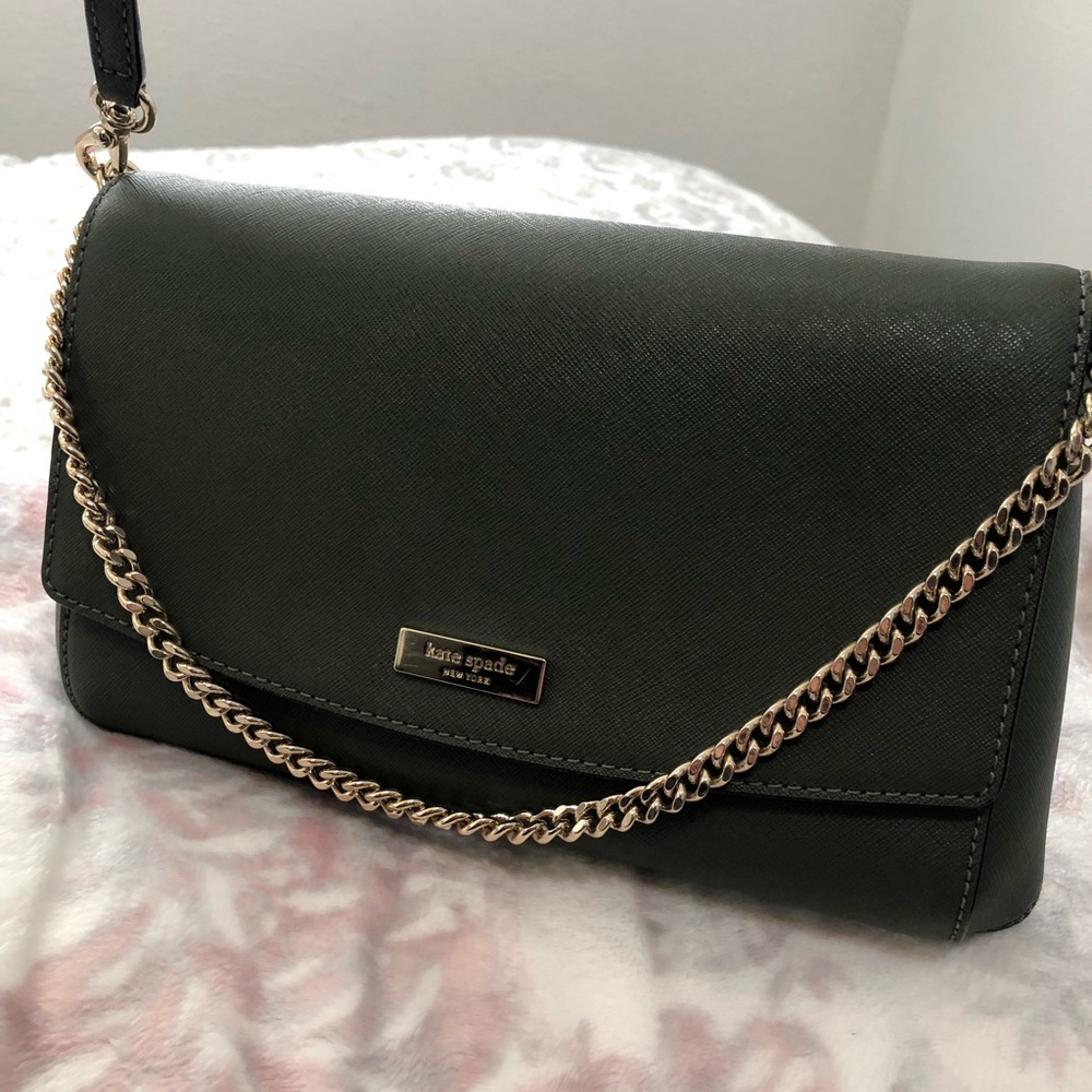 ♠️Kate Spade laurel way chain Crossbody Clutch